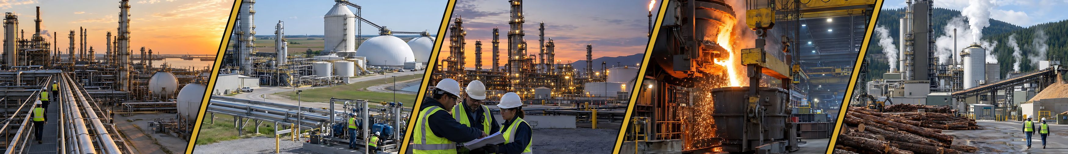Industries: Petrochemical, Agrochemical, Refinery, Metals & Mfg., Pulp & Paper